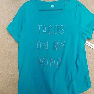 Old Navy 'Tacos On My Mind' Tee